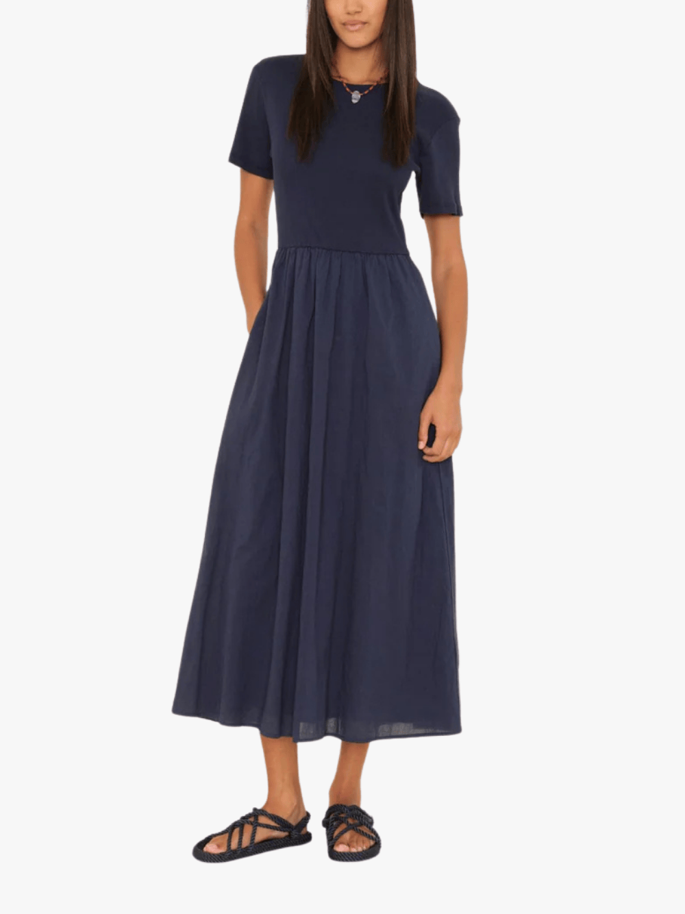 Xirena Fayth Dress Navy Kleid Damen