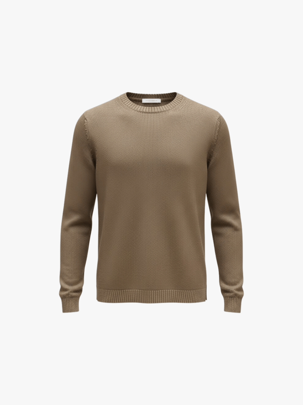 Roberto Collina Silk Sweater Braun Herren