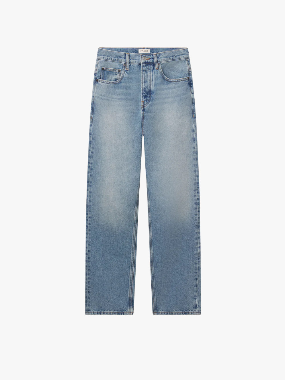 Frame The Straight Jean Checkpoint Hellblau Herren