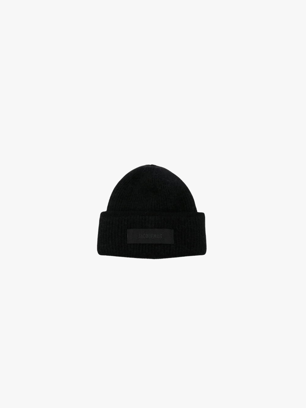 Jacquemus Gros Grain Mütze Schwarz Damen
