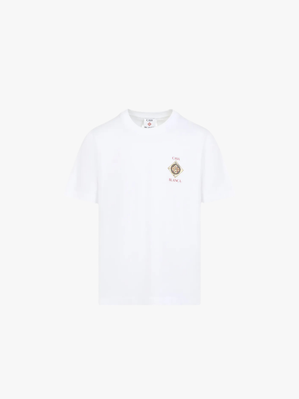 Casablanca Printed T‑Shirt White Men