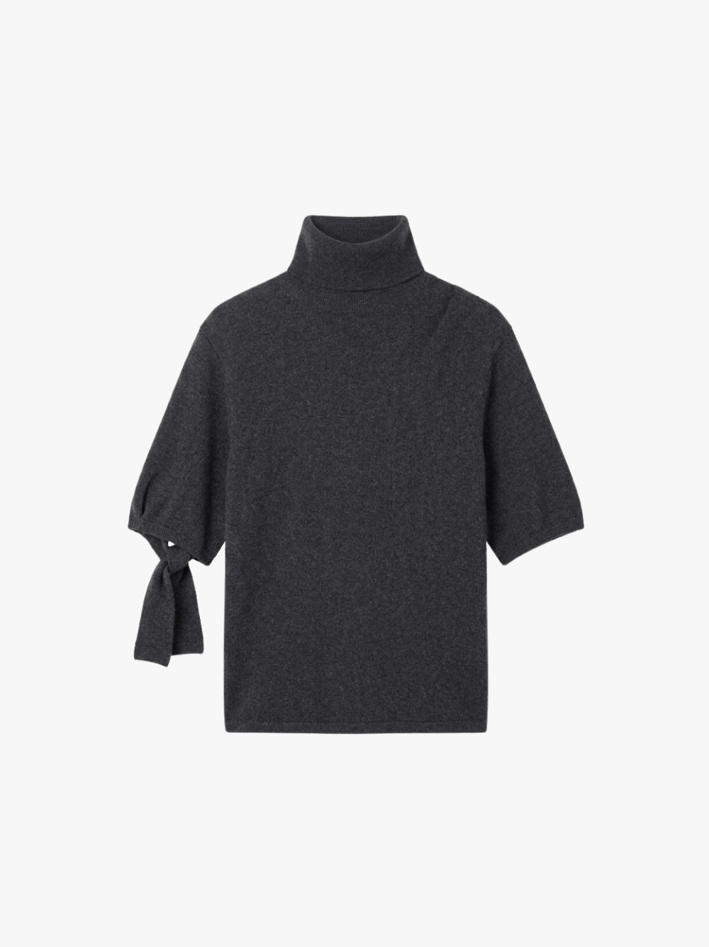 Jacquemus La Maille Fiocco Pullover Dunkelgrau Damen