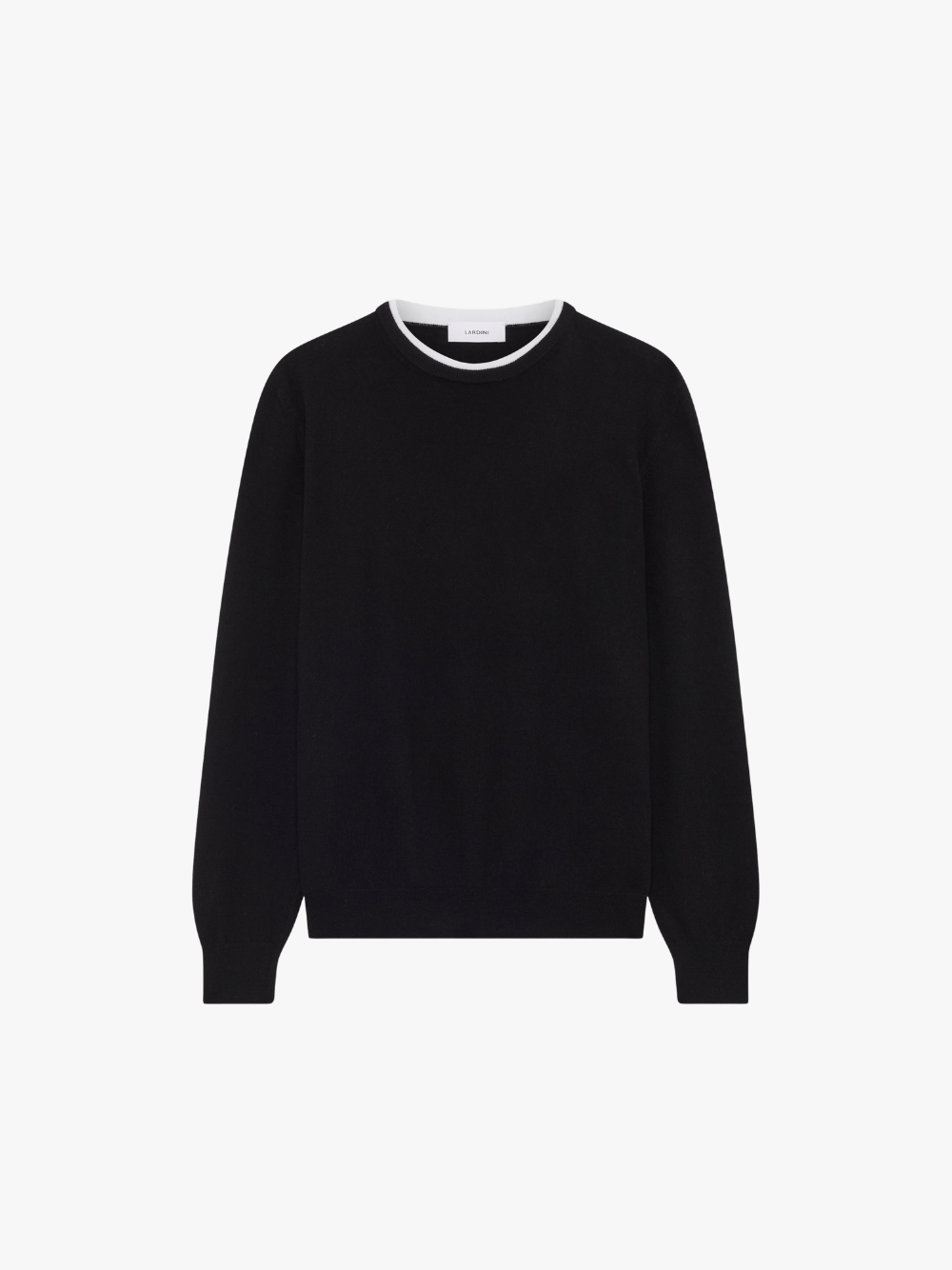 Lardini Sweatshirt Schwarz Herren