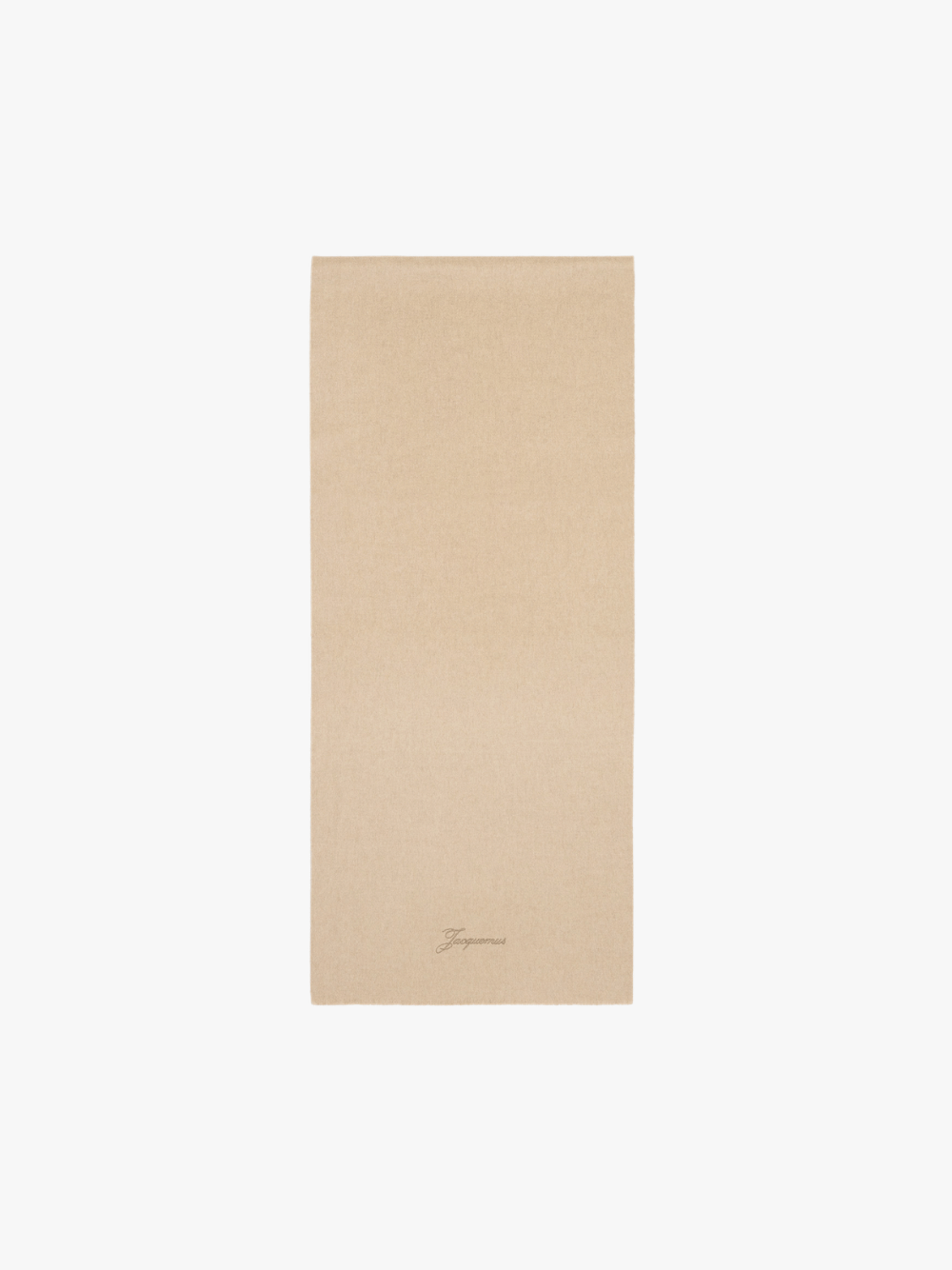 Jacquemus L'Echarpe Tailleur Schal Beige Herren