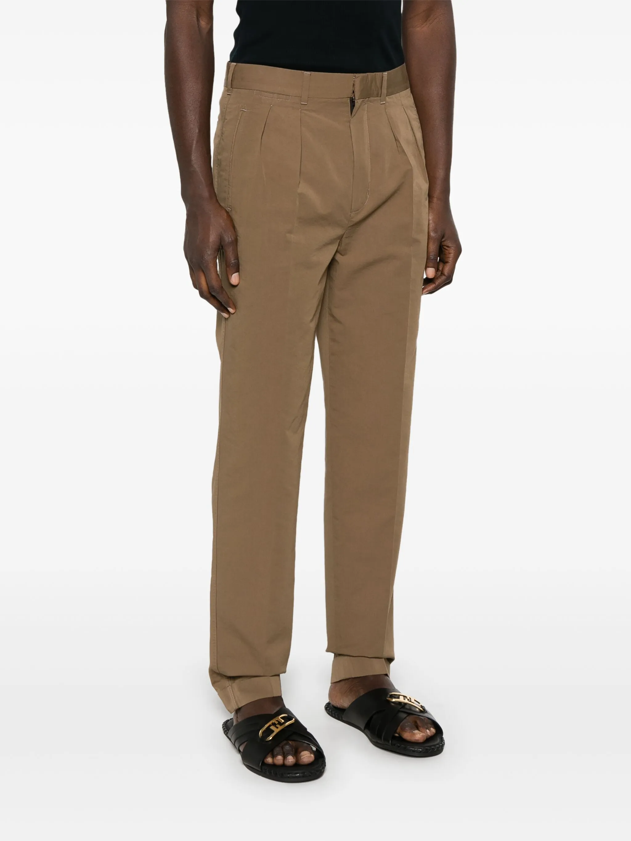 TOM FORD Classic Trousers Brown