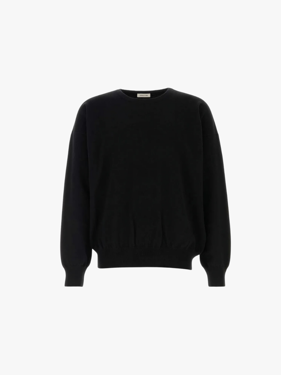 Fear of God Kaschmirpullover mit Rundhalsausschnitt Schwarz Herren