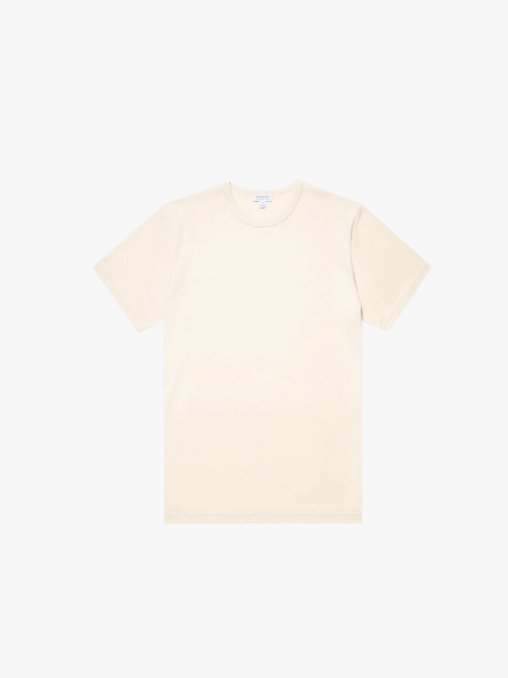 Sunspel Klassisches T-Shirt Ungefärbt Herren