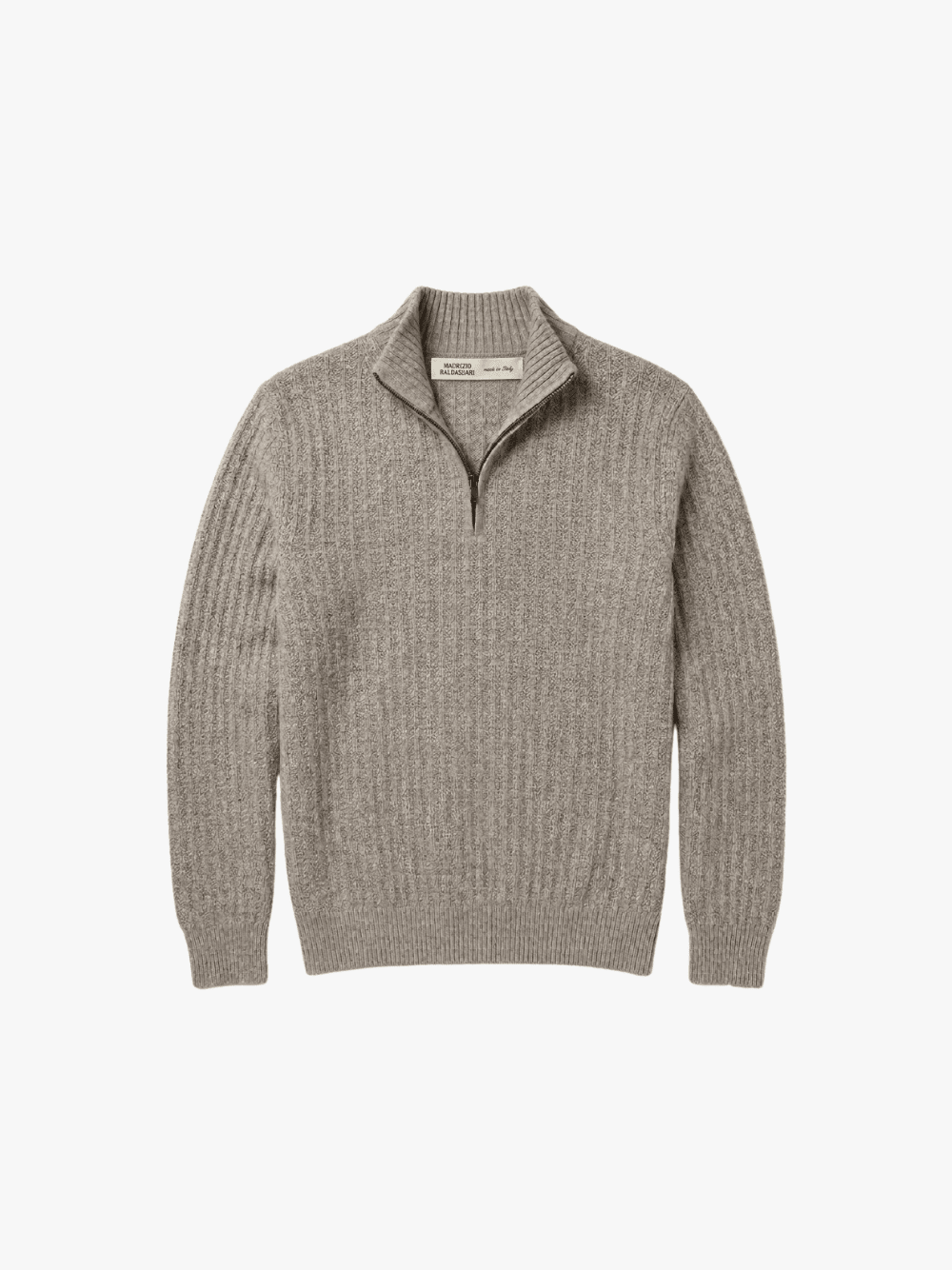 Maurizio Baldassari Canova Half Zip Sweatshirt Grau Herren