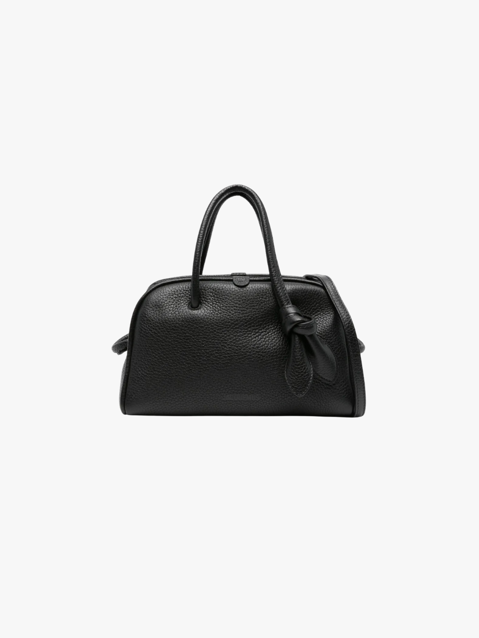 Jacquemus kleine Ledertasche „Turismo“ Schwarz Damen