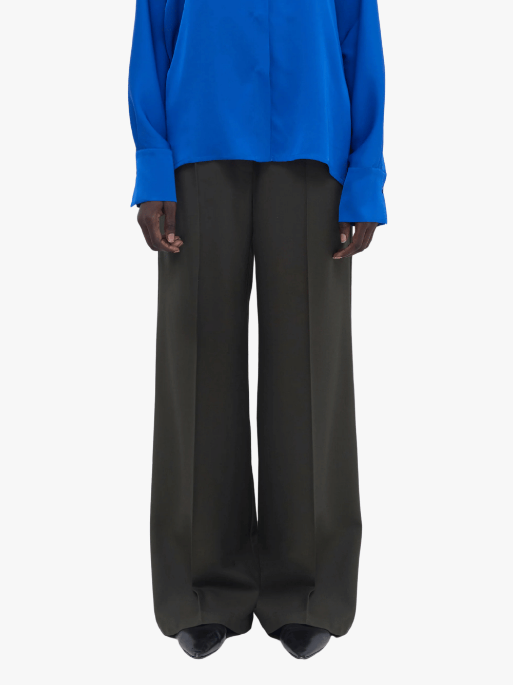Christian Wijnants Pune Bluse Deep Forest Damen