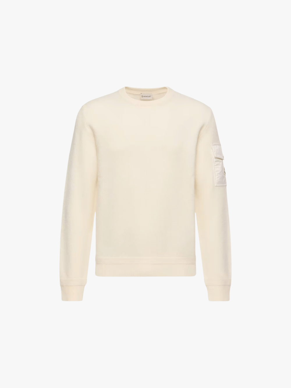 Moncler Wollpullover Weiß Herren