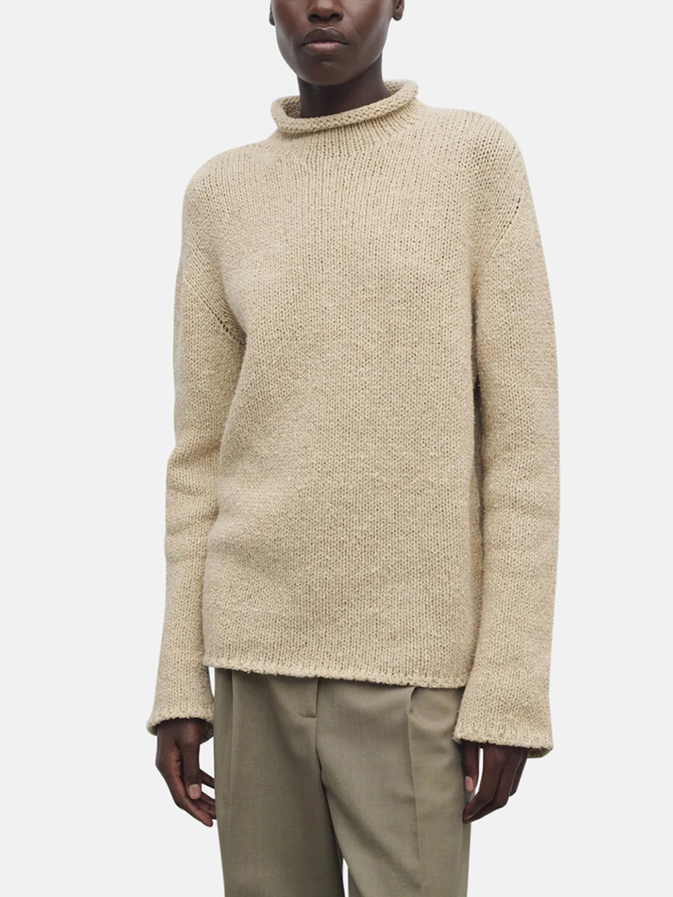 The Row Jyoko Sweater Beige Damen The Row Jyoko Sweater Beige Damen