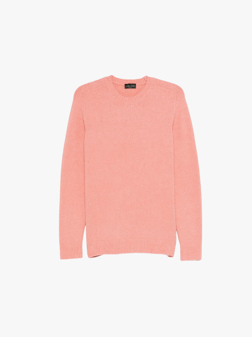 Roberto Collina Pullover mit rundem Ausschnitt Pastellrosa Herren Roberto Collina Pullover mit rundem Ausschnitt Pastellrosa Herren