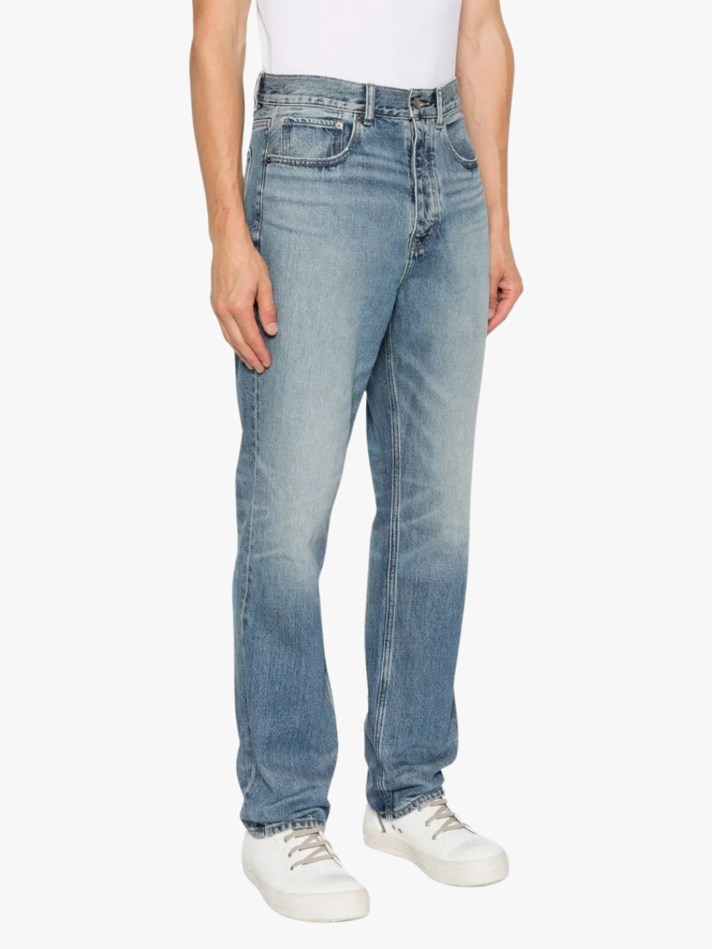 Fear of God Essentials Jeans mit Logo-Patch Blau Herren