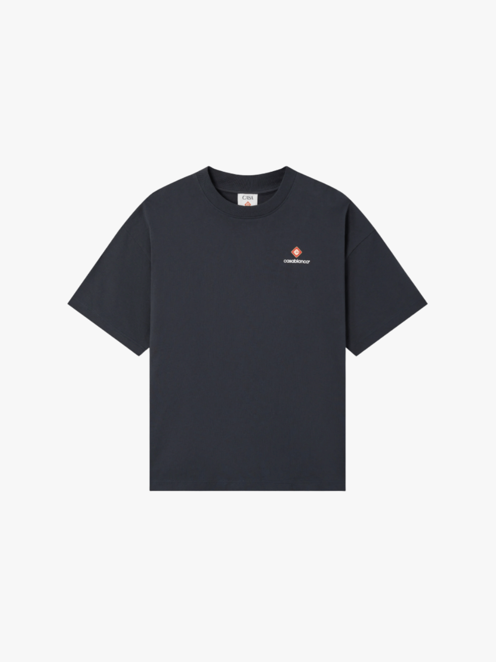 Casablanca Sport Type Oversized T-Shirt Navy Men's