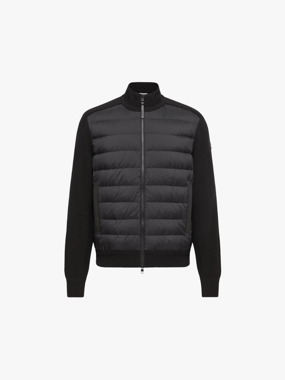 Moncler Jacke Wolle Schwarz Herren
