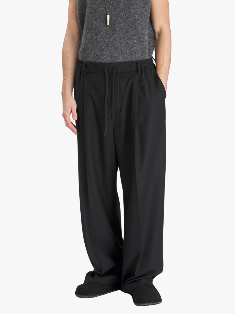 Barena Mado Flan Trousers Black Men
