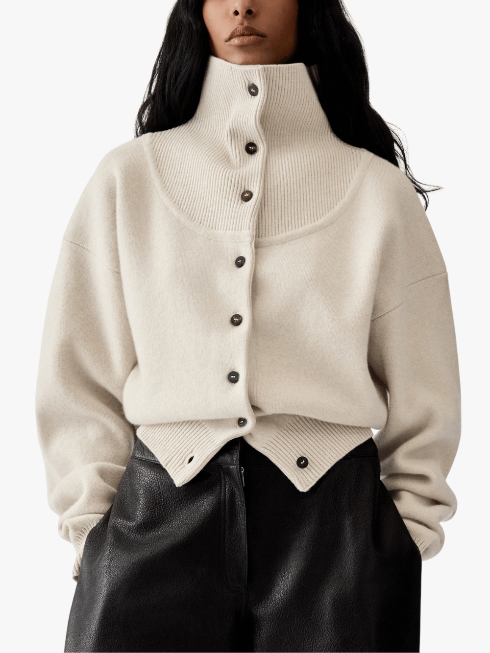 Jacquemus Le Cardigan Pelota Strickjacke Beige Damen