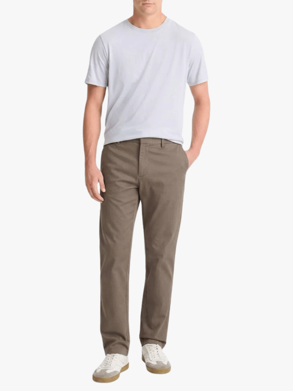 Vince Dylan Slim Cotton Chino Pant Frog Herren
