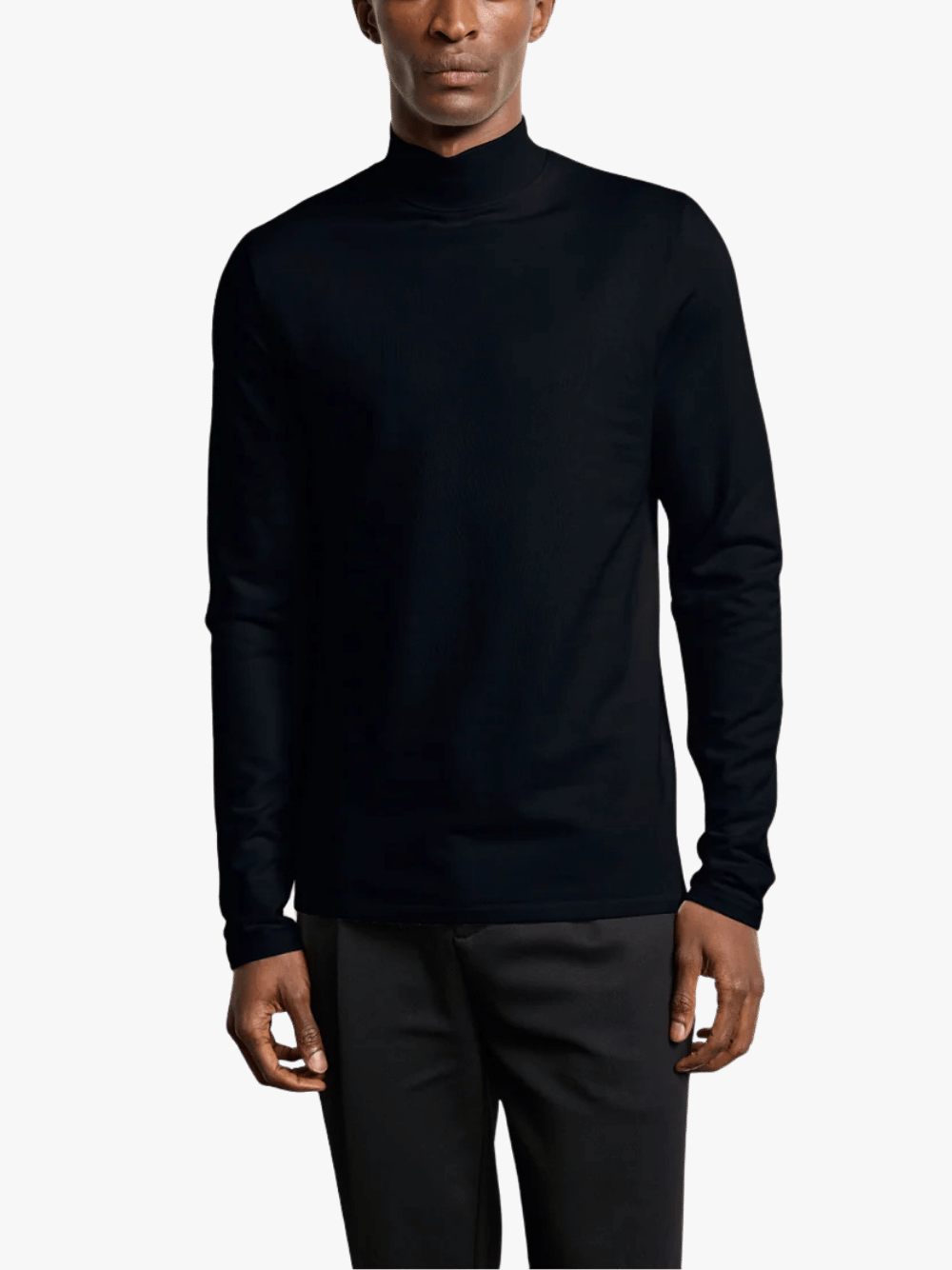 Kiefermann Janken Sweatshirt aus Baumwolle-Modal dunkles Navy Herren