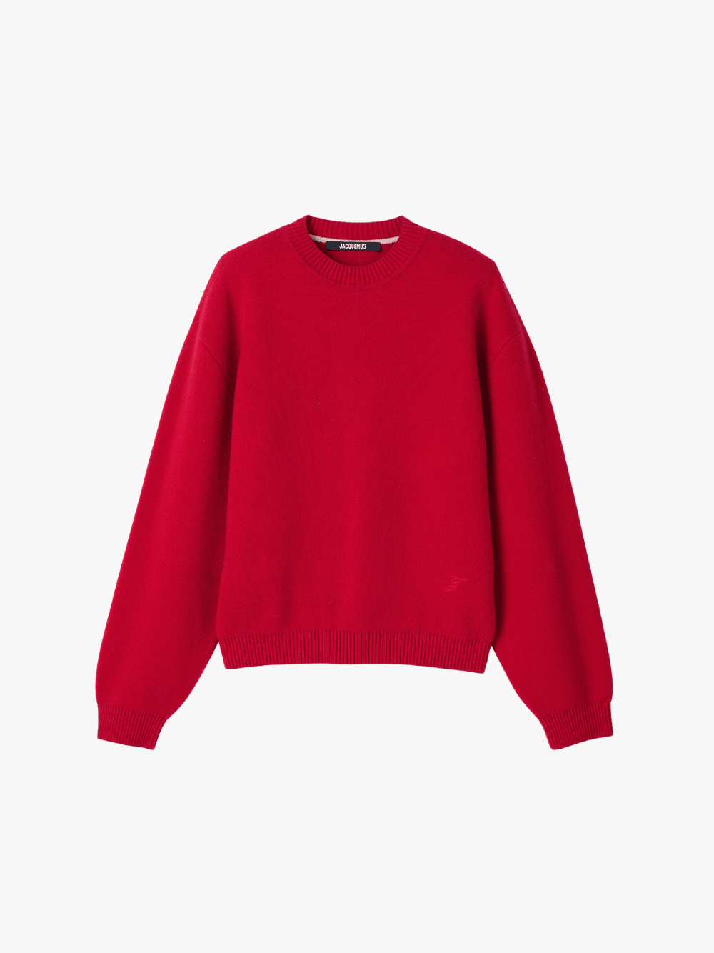 Jacquemus La Maille Pelota Pullover Rot Herren