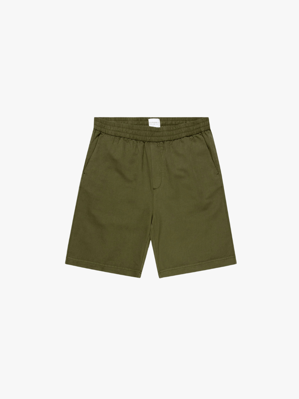 Sunspel  Shorts Olivgrün Herren