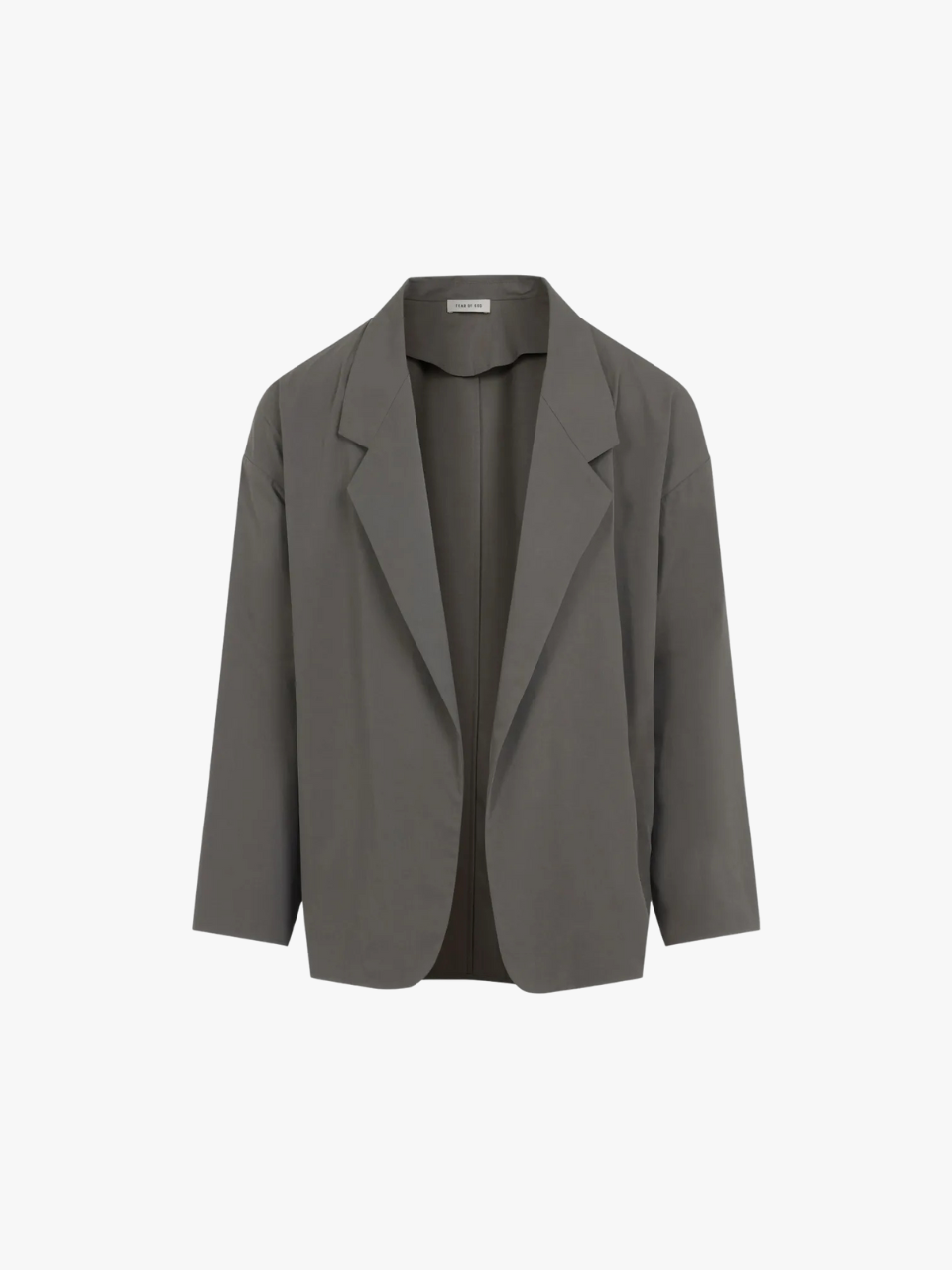 Fear Of God Blazer with Lapel Collar Grey Men